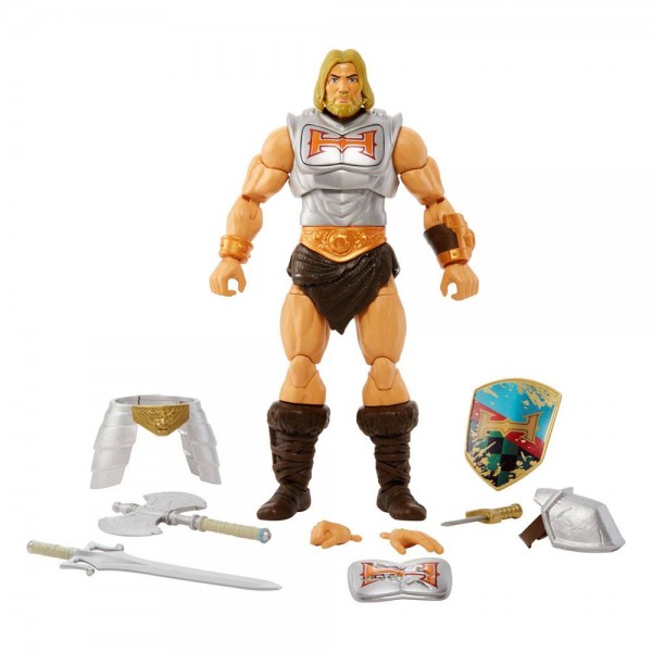 Masters of the Universe Masterverse New Eternia Actionfigur Battle Armor He-Man