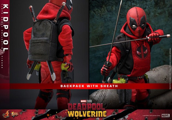 Deadpool & Wolverine Movie Masterpiece Actionfigur 1/6 Kidpool 22 cm