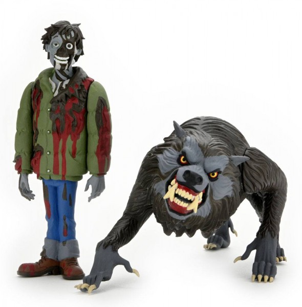 American Werewolf Toony Terrors Action Figures Jack &amp; Kessler Wolf (2-Pack)