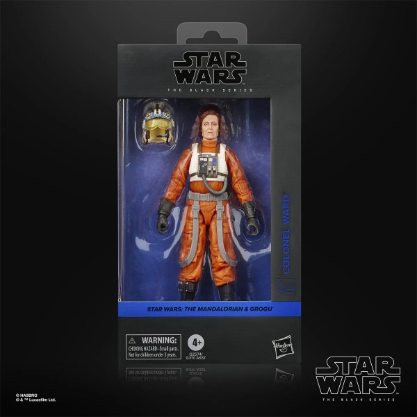 Star Wars The Black Series The Mandalorian & Grogu Colonal Ward Actionfigur