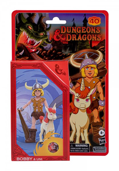 Dungeons & Dragons Cartoon Classics 15 cm Action Figures Bobby & Uni