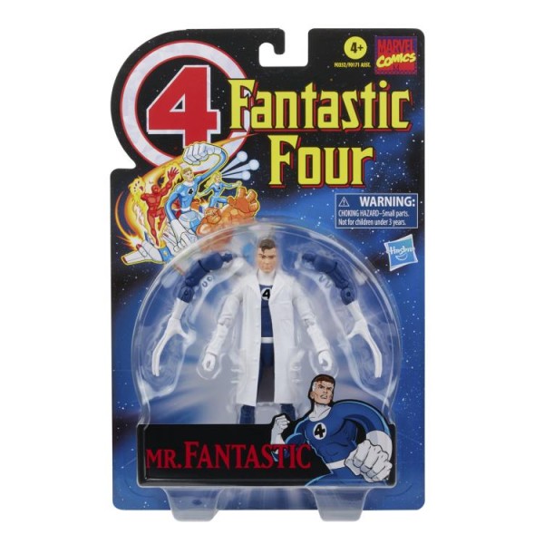 Fantastic Four Marvel Legends Retro Actionfigur Mr. Fantastic
