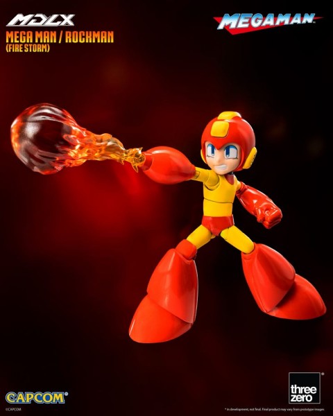 Mega Man MDLX Actionfigur Mega Man / Rockman (Fire Storm) 10 cm