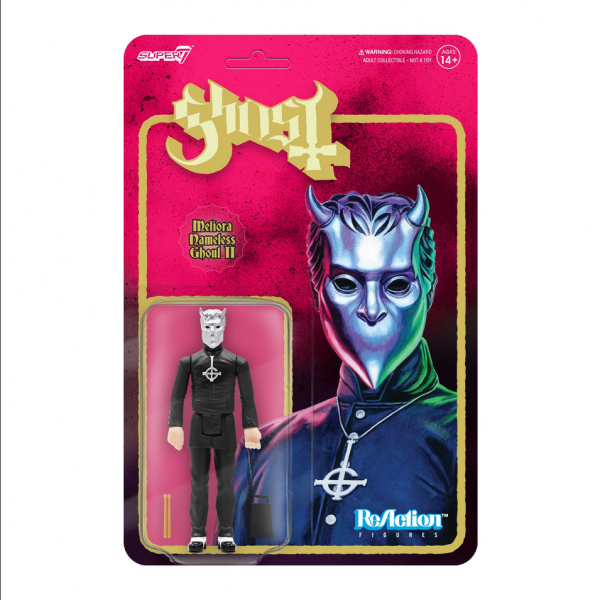 Ghost ReAction Action Figure Meliora Nameless Ghoul (Cowbell &amp; Drumsticks)