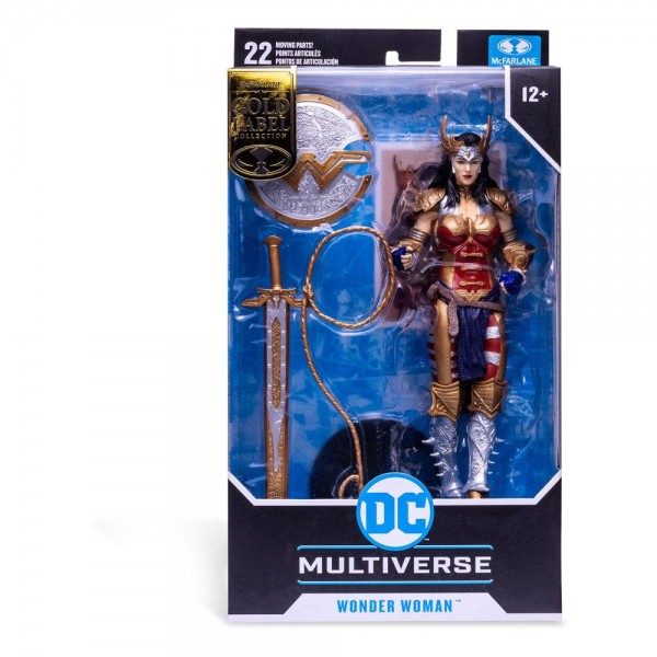 DC Multiverse Actionfigur Wonder Woman (designed by Todd McFarlane) Gold Label