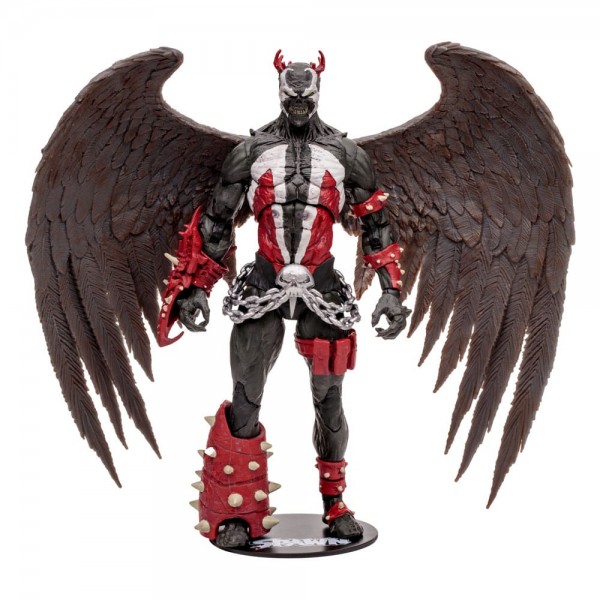 B article: Spawn Action Figure King Spawn with Demon Minions 30 cm - Cracks in the viewing window
