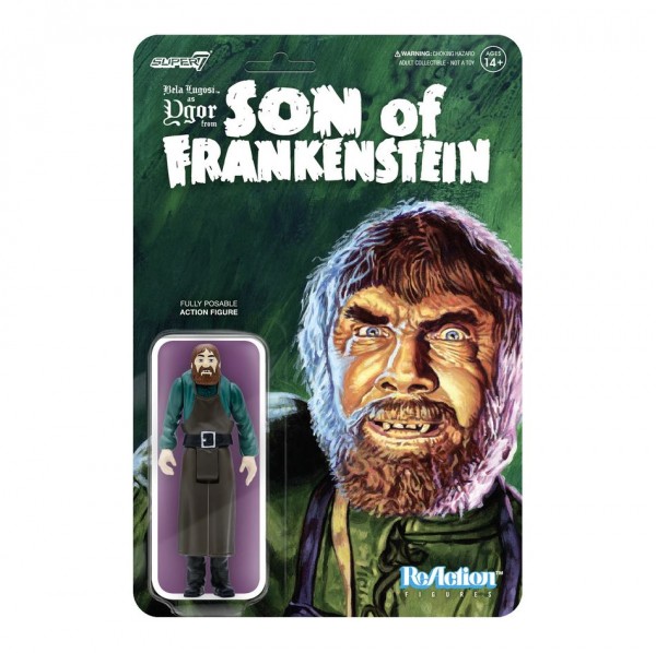 Universal Monsters ReAction Action Figure Ygor from Son of Frankenstein