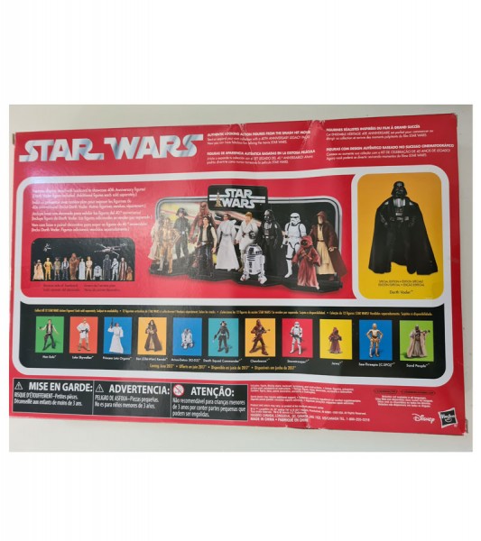 B-Ware Star Wars The Black Series 40th Anniversary Display Diorama mit Darth Vader (15 cm) – Legacy