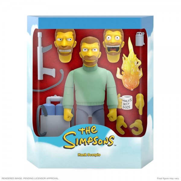 The Simpsons Ultimates Actionfigur Hank Scorpio