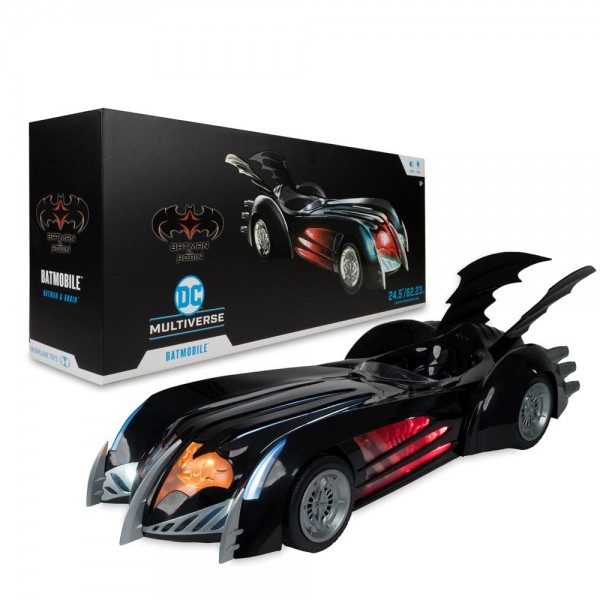 Batman & Robin DC Multiverse Fahrzeug Batmobile 63 cm