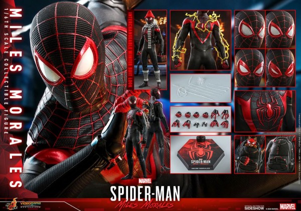 Spider-Man Video Game Masterpiece Action Figure 1/6 Miles Morales